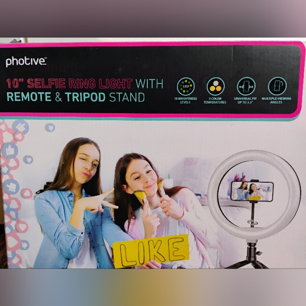 10" Selfie Ring Light